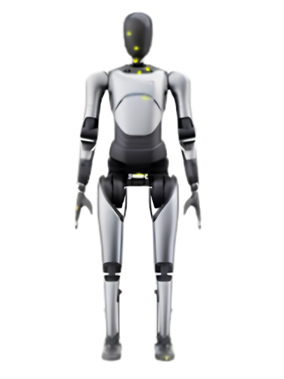 Photo of Agibot's humanoid robot standing in a neutral pose