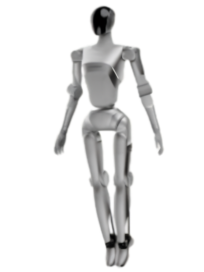 Photo of LimX Dynamics' humanoid robot showcasing its full-body frame