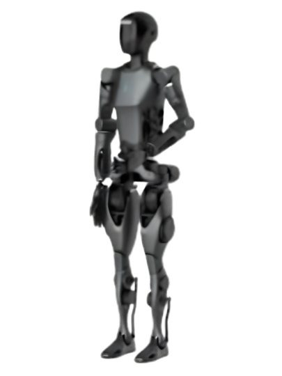 Photo of Pudu Robotics' humanoid robot design
